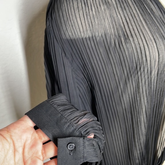 Zara pleated fringe light jacket small - Picture 5 of 6